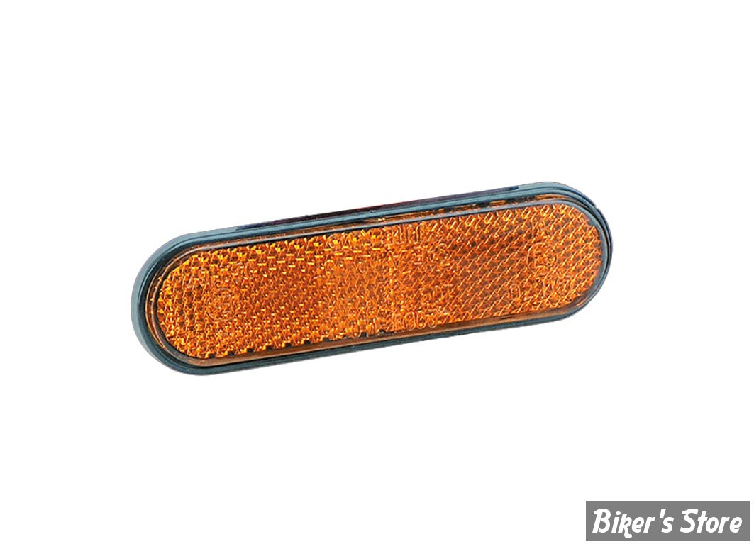 Réflecteur Pédale CIBIE K10480 TPP-11 Orange Acier France Réflecteur De Pédale CIBIE K10480 Orange Réfléchissant Pour Vélo - Neuf (sans Emballage, Manque Une Vis) Potence Velo