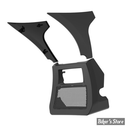 SPOILER - ADVANDBLACK (Pomona / California) - TOURING ROAD GLIDE 2023UP - FAIRING SPOILER KIT WITH SUPPORT BRACKET - SERIE RGSK24 - COULEUR : A PEINDRE - RGSK24